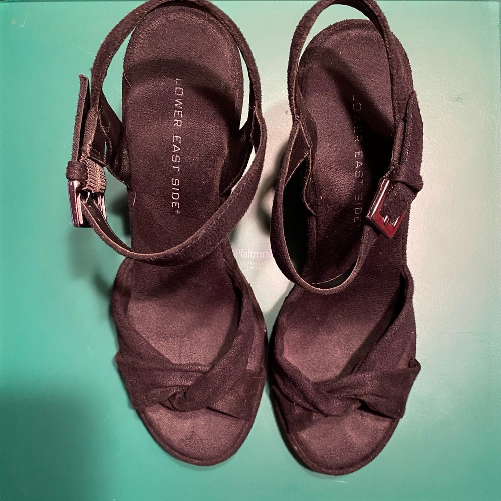 LOWER EAST SIDE Black Women's Sandals